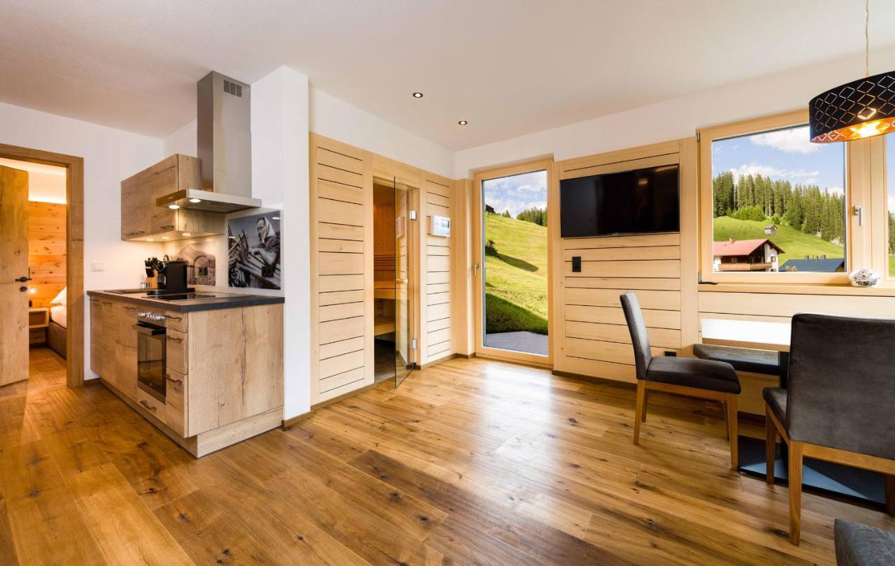 Bildegg Appartements Warth  Dış mekan fotoğraf